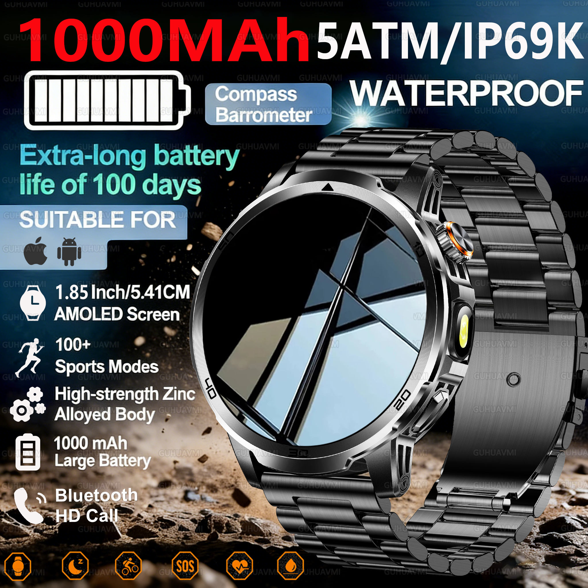 Outdoor Adventure World - 2026 New Outdoor Adventure 1000mAh Large