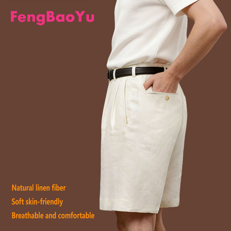 Outdoor Adventure Experiences - Feng Baoyu Natural 100% Linen Men's