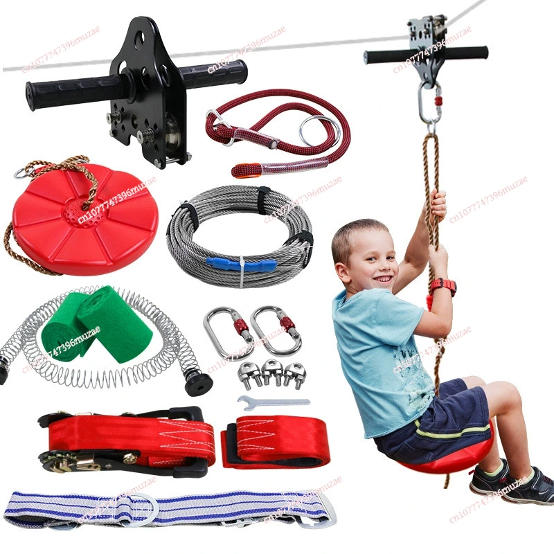 Outdoor Adventure Ziplines & Waterfall Puerto Vallarta - Kids Zipline Kit Steel Cable Handheld