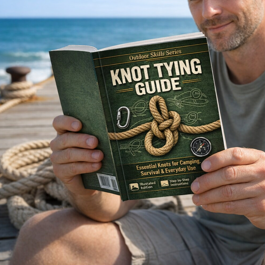 Outdoor Adventure Guide - Camping Knots Manual 40 Page Outdoor