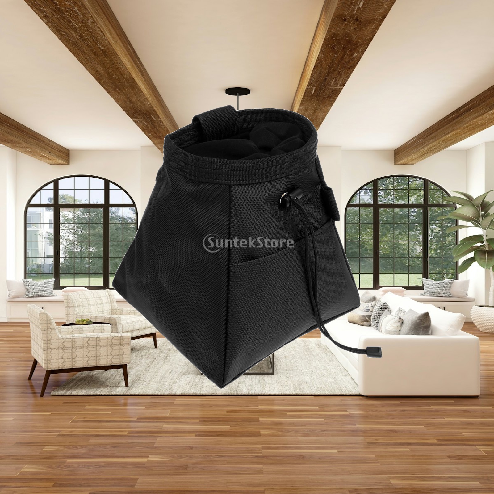 Chalk Bag Bouldering - Chalk Bucket Fleece Lined Stand Bag