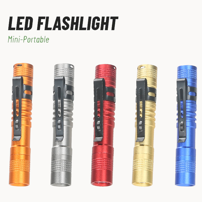 Outdoor Adventure Trips - Portable Mini LED Pen Flashlight with