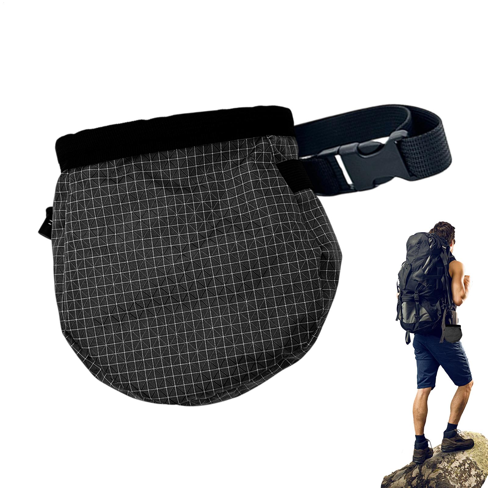 Chalk Bag Bouldering - Waterproof Portable Bouldering Chalk Bag With