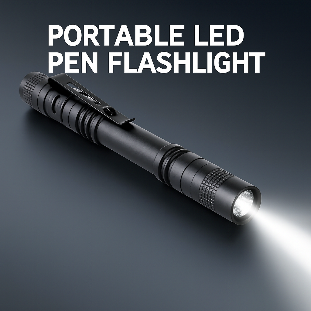 Outdoor Adventure Trips - Portable Mini LED Pen Flashlight Waterproof