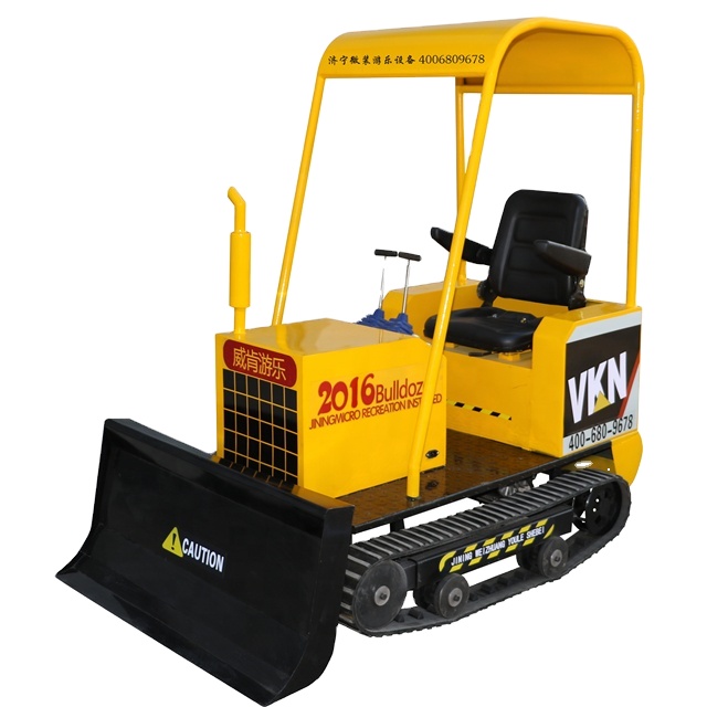 Outdoor Adventure Educator - Mini Electric Indoor/Outdoor Metal Model Bulldozer