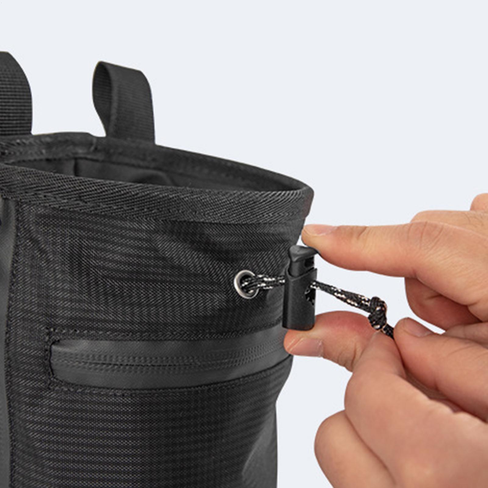 Chalk Bag Bouldering - Climbing Chalk Bag Waterproof Adjustable Waist