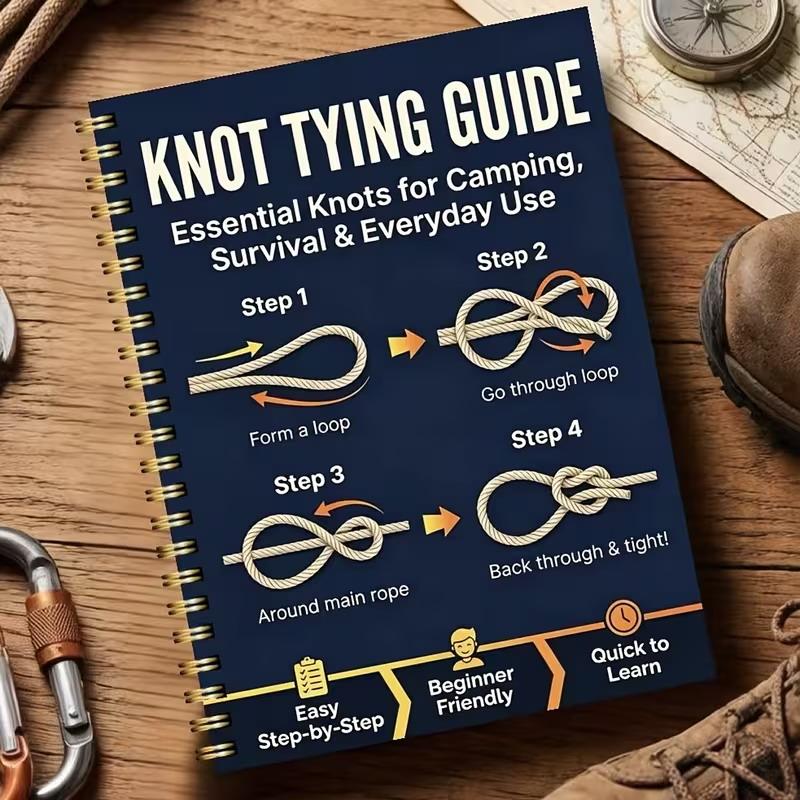 Outdoor Adventure Guide - Beginner Friendly Outdoor Survival Knots Step-by-Step