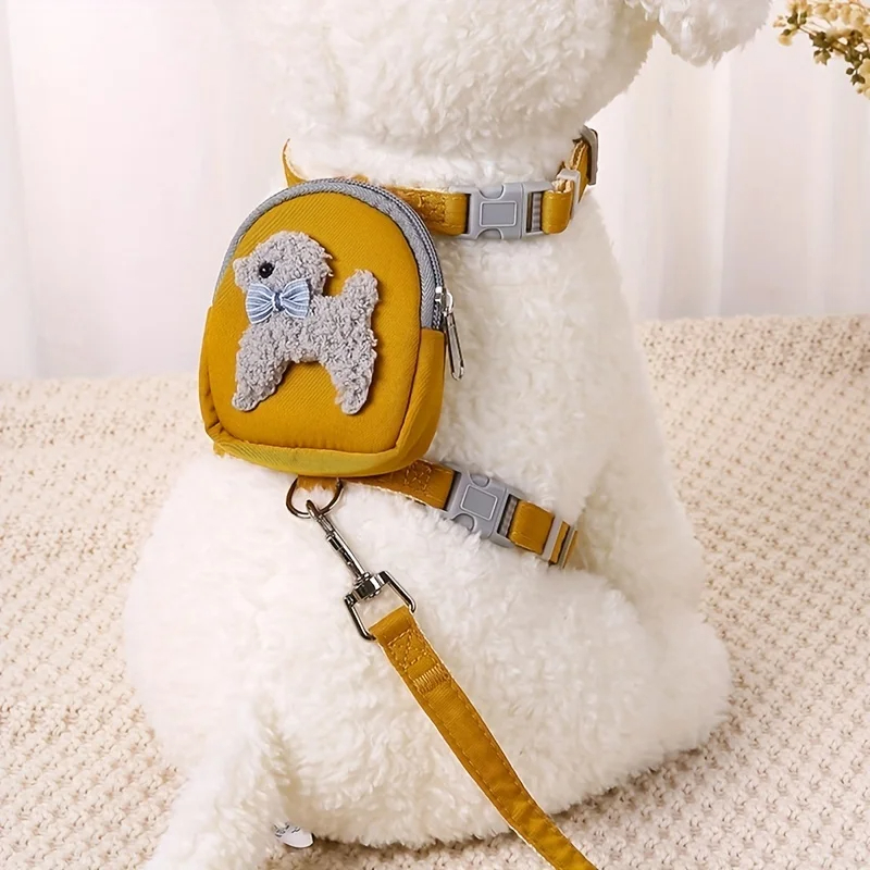 Outdoor Adventure Backpack - Adjustable Soft Pet Vest with Backpack