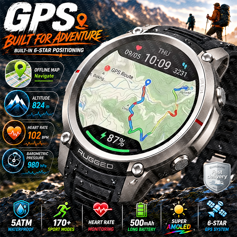 Outdoor Adventure World - New Built-in GPS Outdoor Adventure Smart