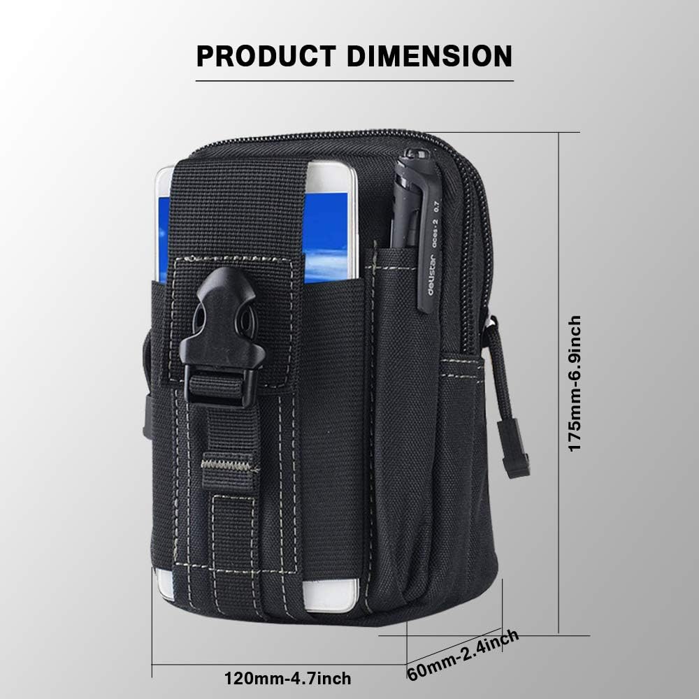 Tactical Molle Belt Pouch Mili - Outdoor Adventure Trips 评论和价格