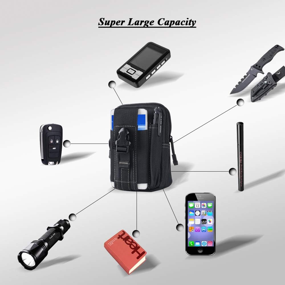 Tactical Molle Belt Pouch Mili - Outdoor Adventure Trips 评论和价格