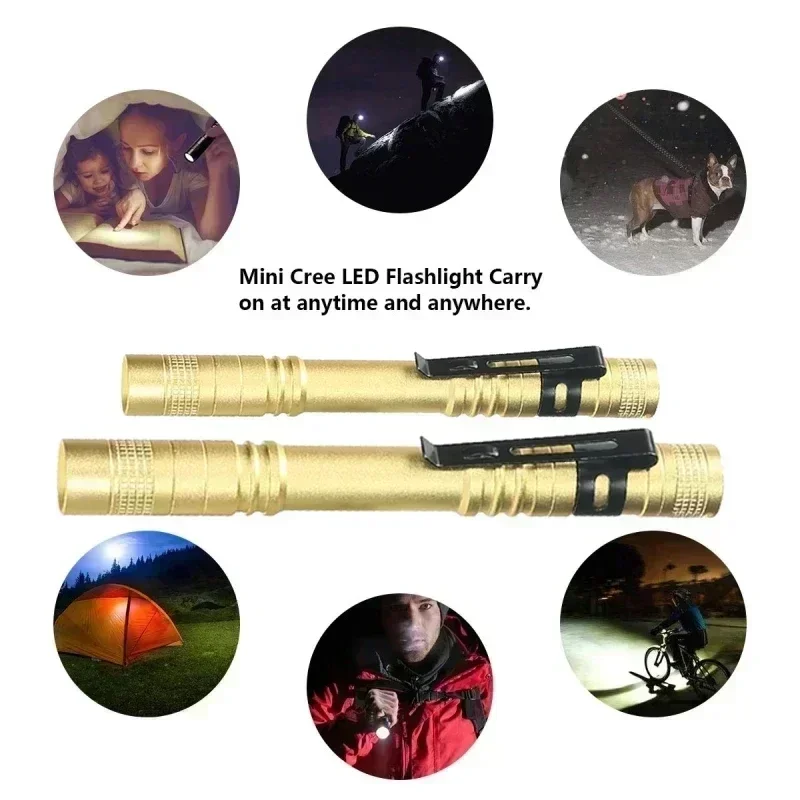 Mini Portable LED Pen Light wi - Outdoor Adventure Trips 评论和价格