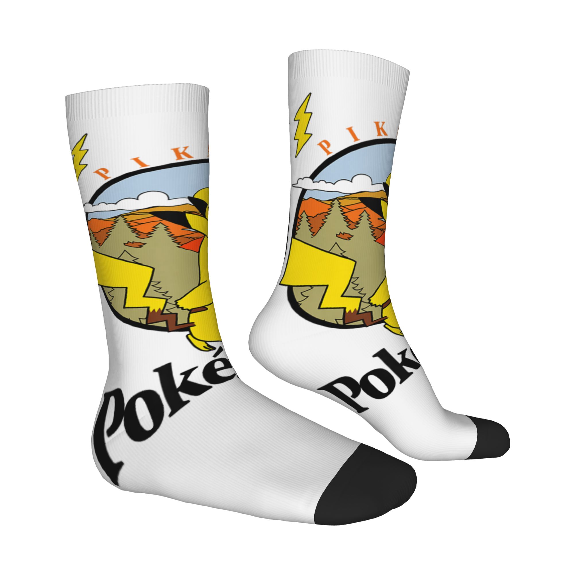 sports socks Pokemon Pikachu O - Outdoor Adventure Youtube 评论和价格