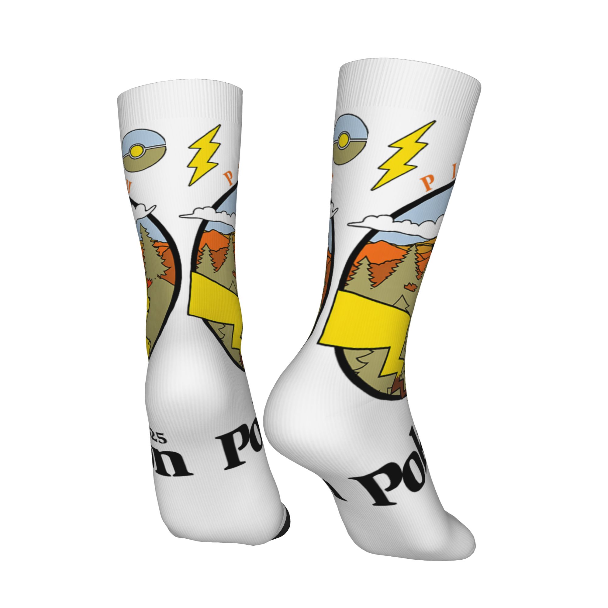 sports socks Pokemon Pikachu O - Outdoor Adventure Youtube 评论和价格