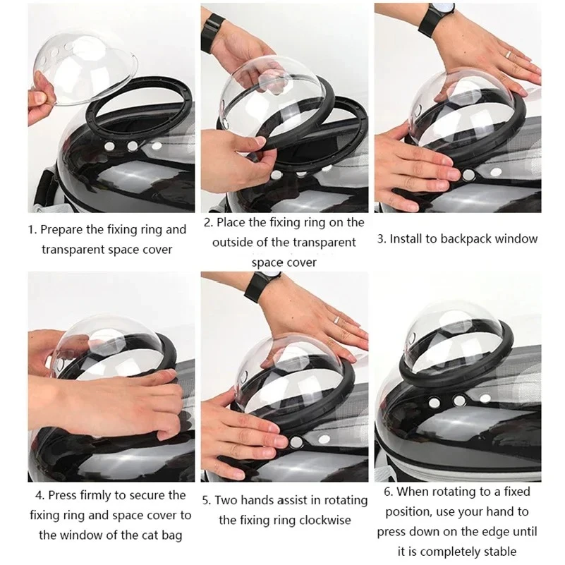 Transparent Space Capsule Pet  - Outdoor Adventure Backpack 评论和价格