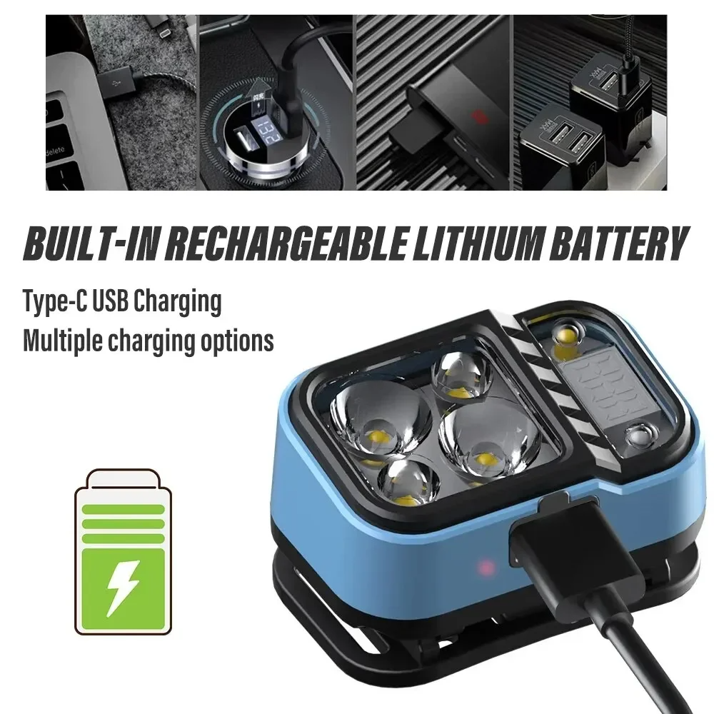 High Power Rechargeable LED He - Headlamp Waterproof Rechargeable 评论和价格