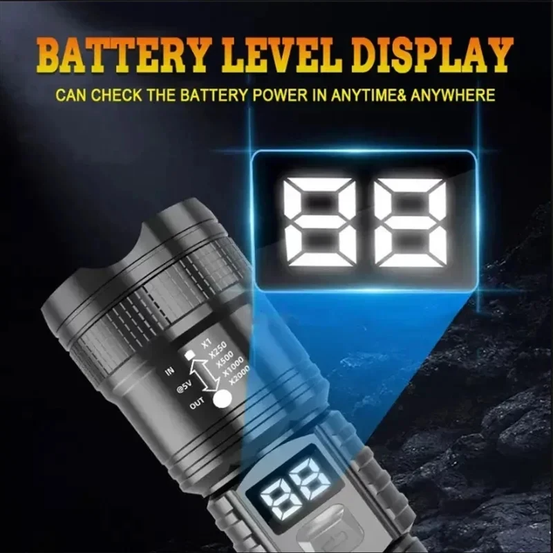 Rechargeable LED Flashlight 10 - Outdoor Adventure Trips 评论和价格
