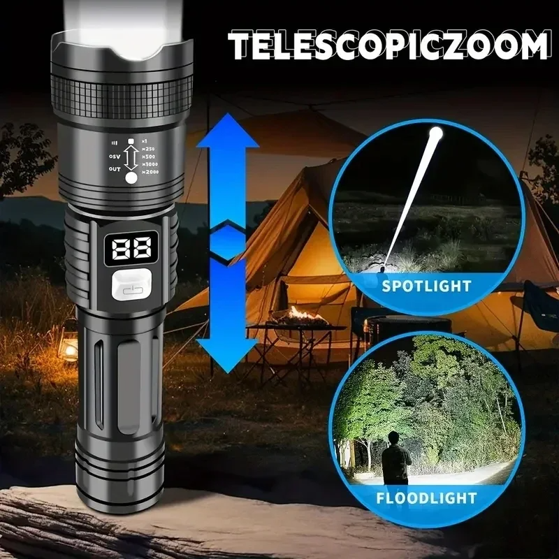 Rechargeable LED Flashlight 10 - Outdoor Adventure Trips 评论和价格