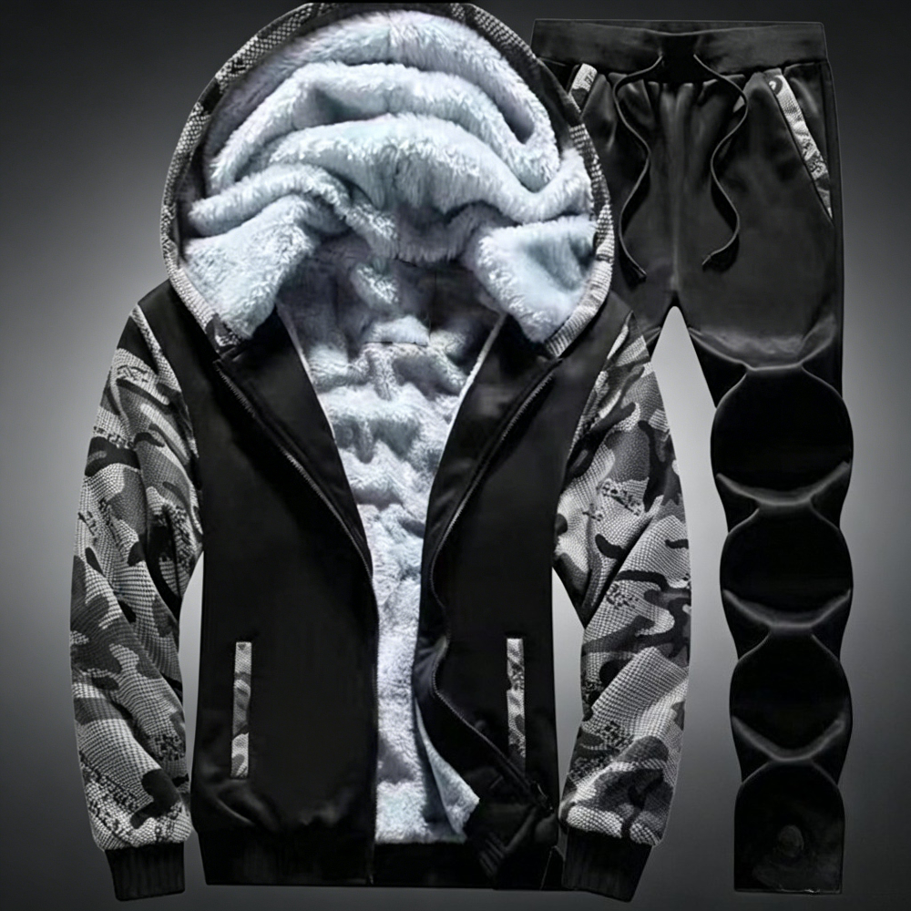 Men's Tracksuit Fleece Hooded  - Outdoor Adventure Trips 评论和价格