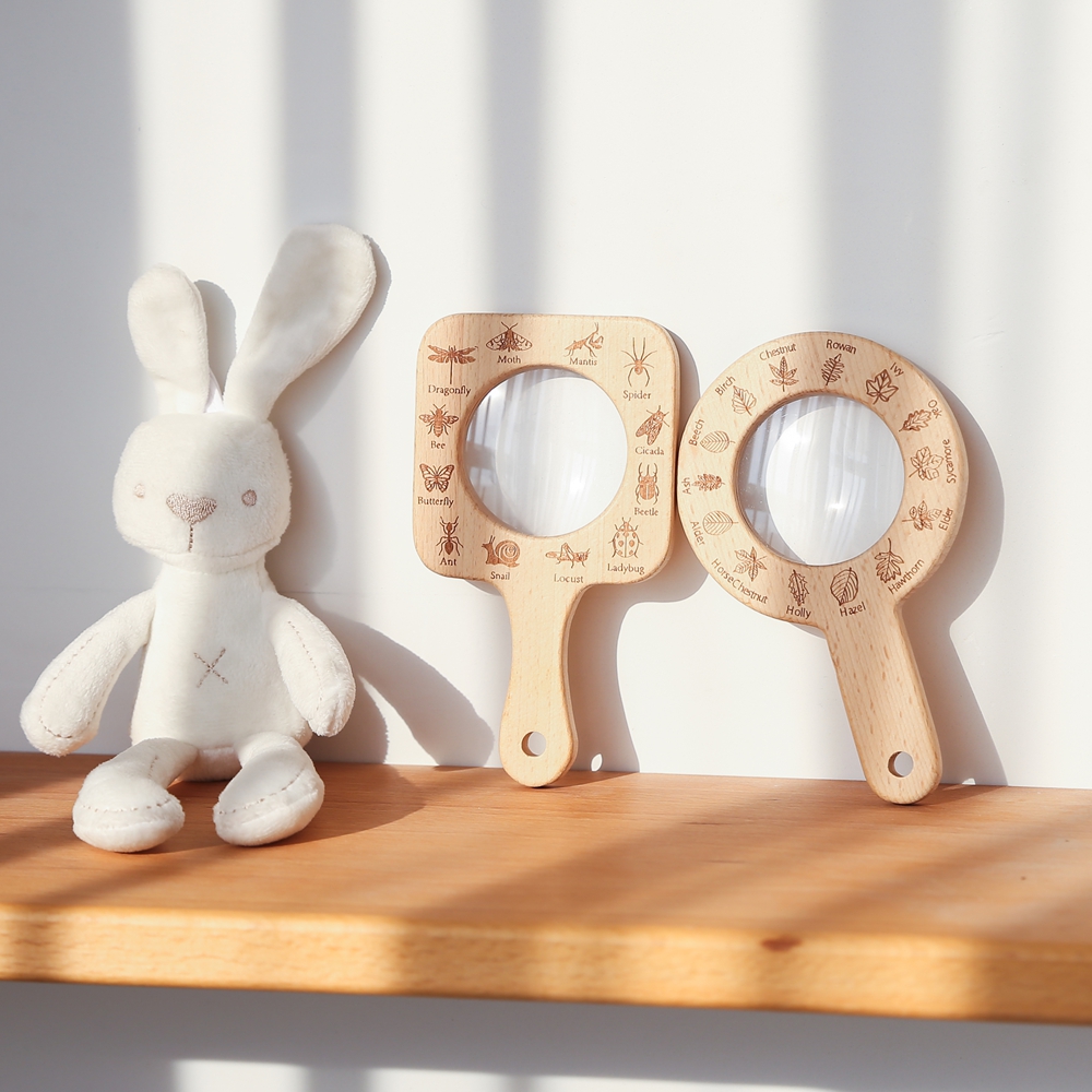 Wooden Magnifying Glass Outdoo - Outdoor Adventure Educator 评论和价格