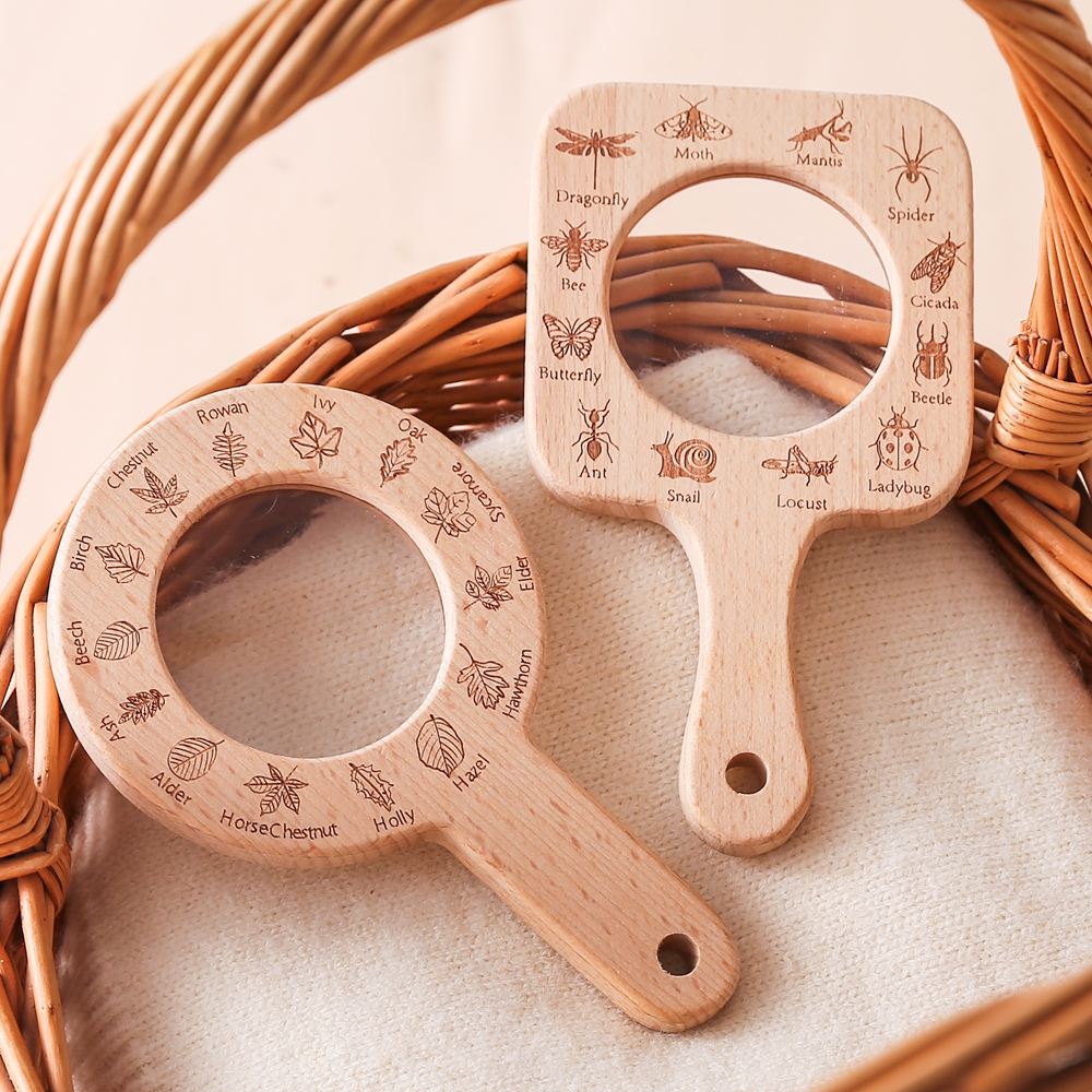 Wooden Magnifying Glass Outdoo - Outdoor Adventure Educator 评论和价格