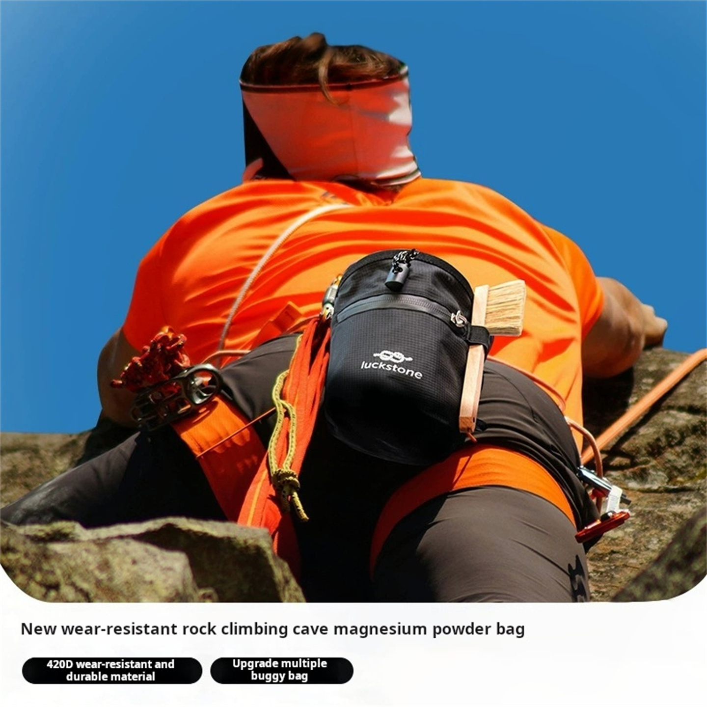5Pcs/Lot Outdoor Bouldering Ro - Chalk Bag Bouldering 评论和价格