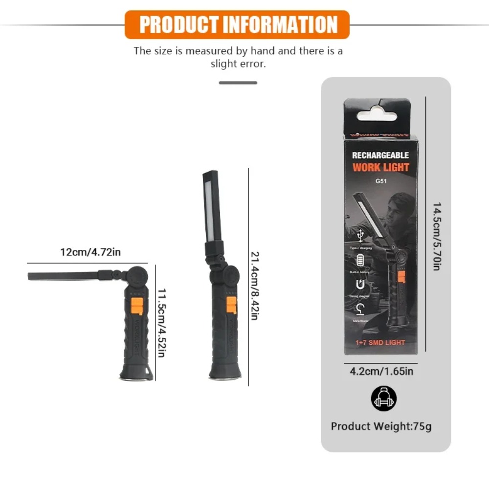 Portable COB LED Flashlight US - Outdoor Adventure Trips 评论和价格