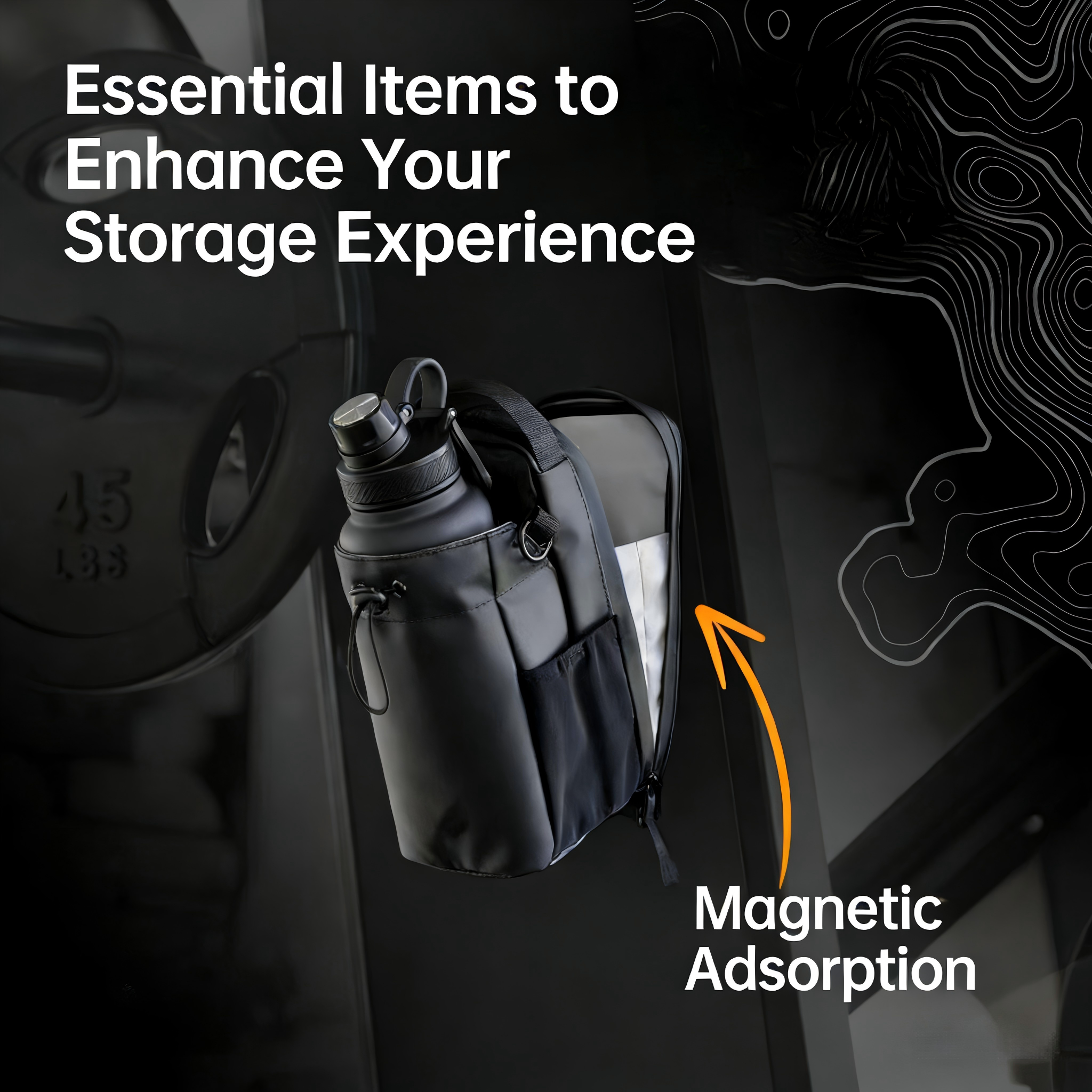 Strong Magnetic Gym Water Bott - Chalk Bag Bouldering 评论和价格