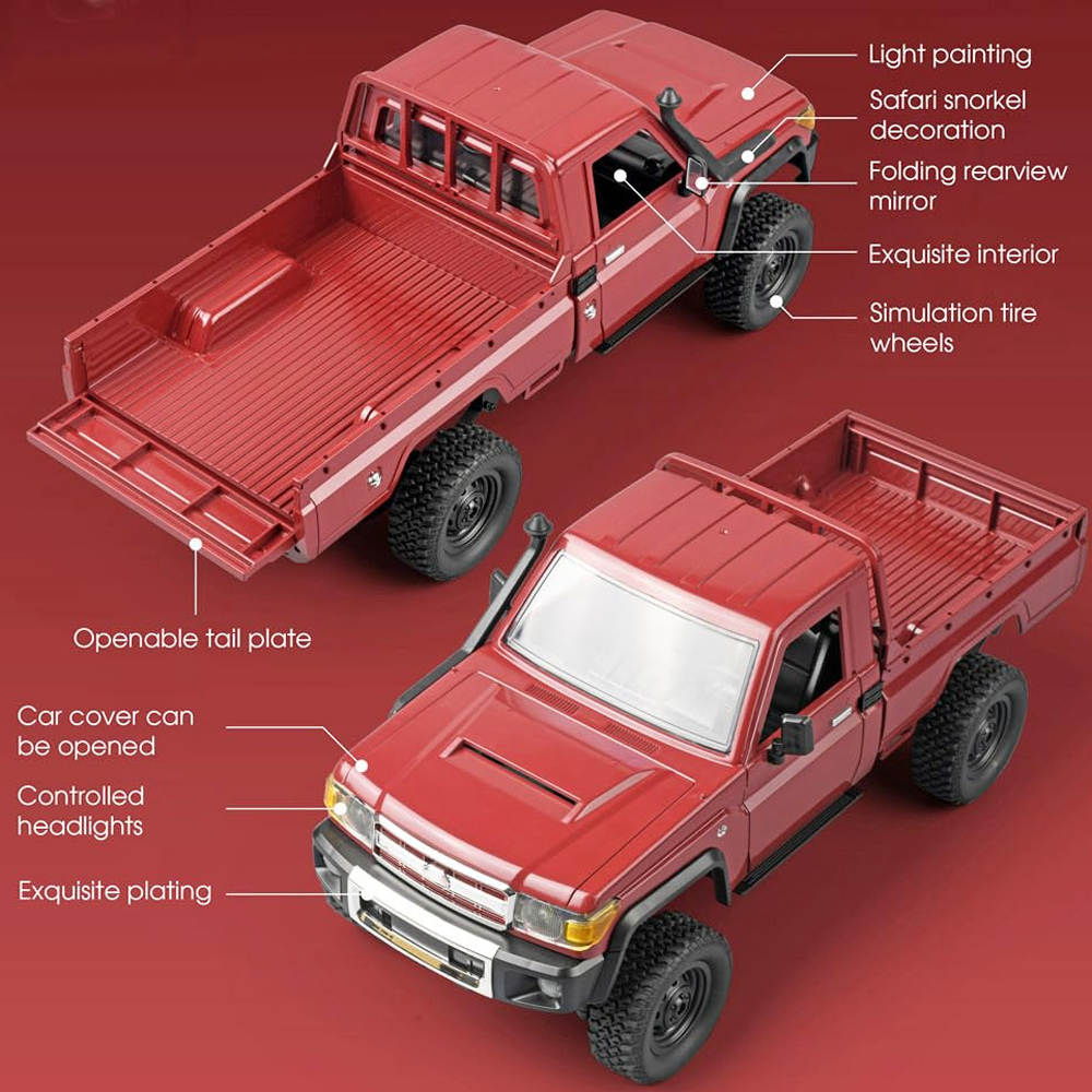 MN82 4WD Off-road Rc Car With  - Outdoor Adventure Experiences 评论和价格