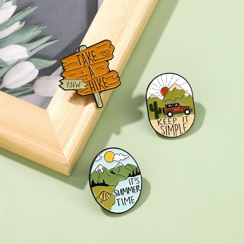 Outdoor Adventure Enamel Pins  - Outdoor Adventure Friends 评论和价格