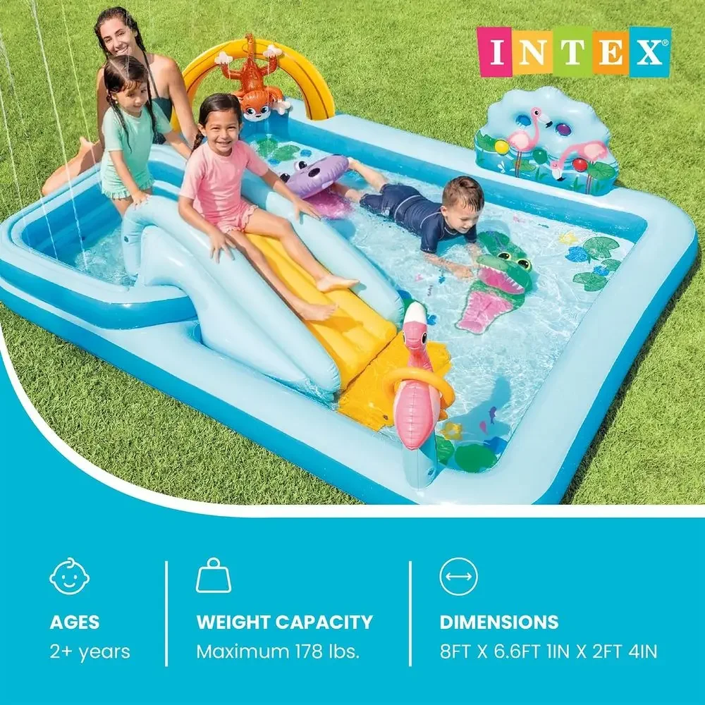 Inflatable Jungle Adventure Pl - Outdoor Adventure For Kids 评论和价格