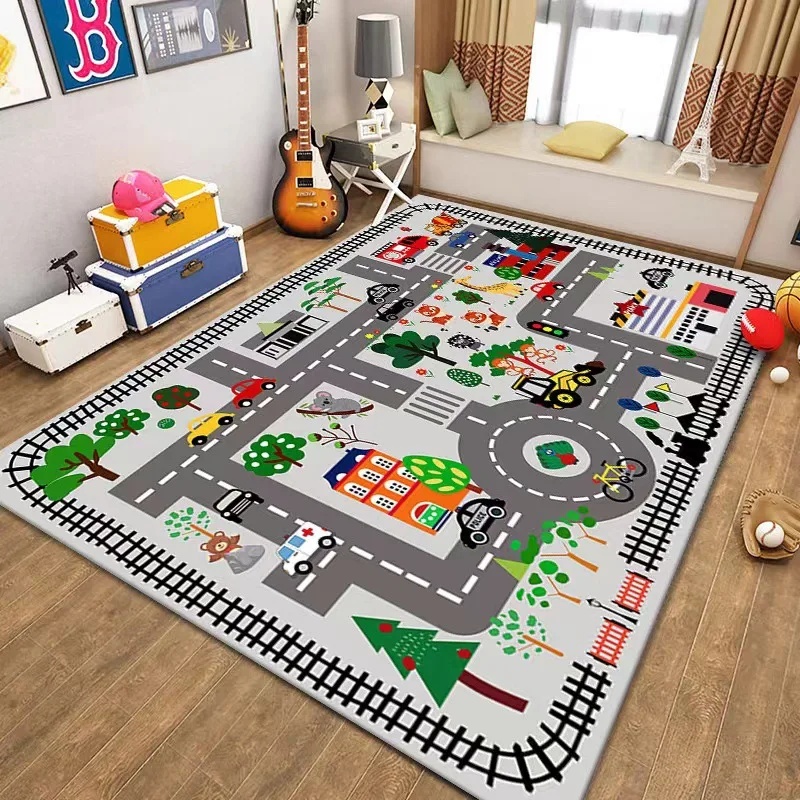 Colorful Kids City Map Play Ma - Outdoor Adventure Educator 评论和价格