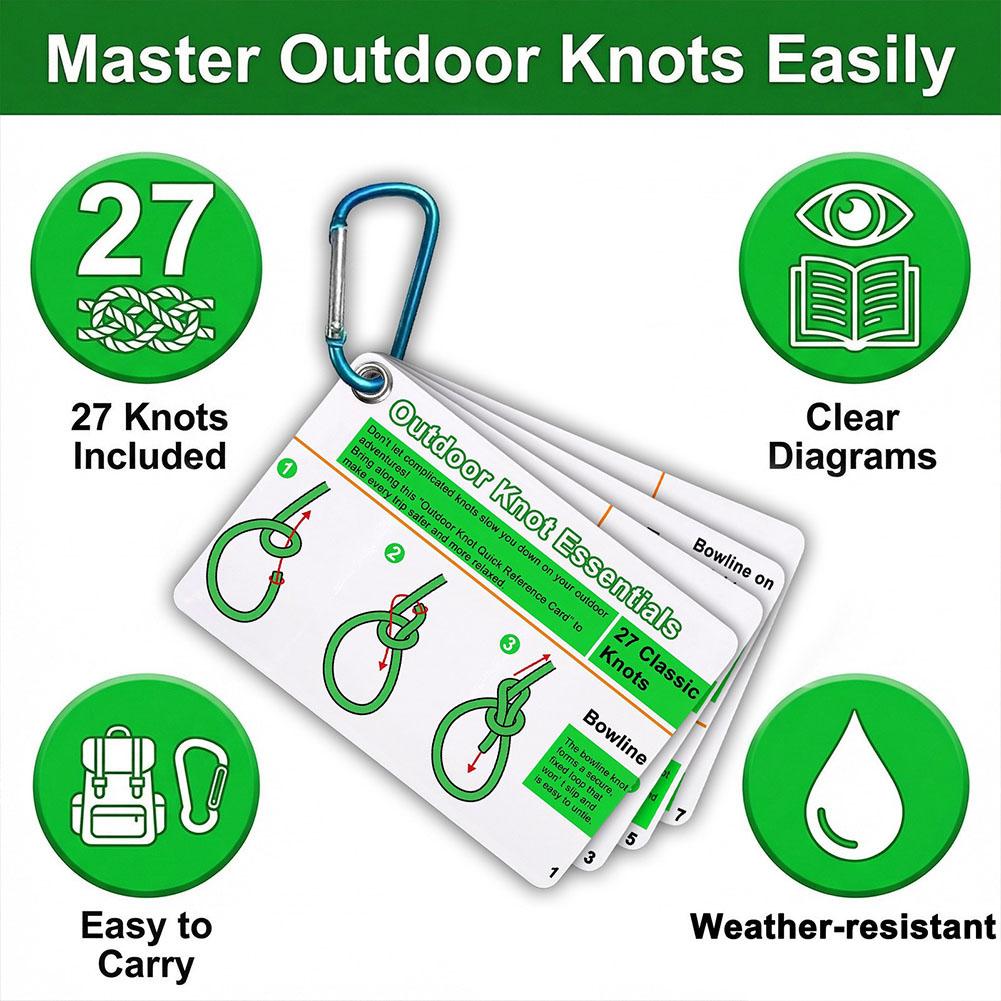 Outdoor Knots Pocket Guide Wat - Outdoor Adventure Guide 评论和价格