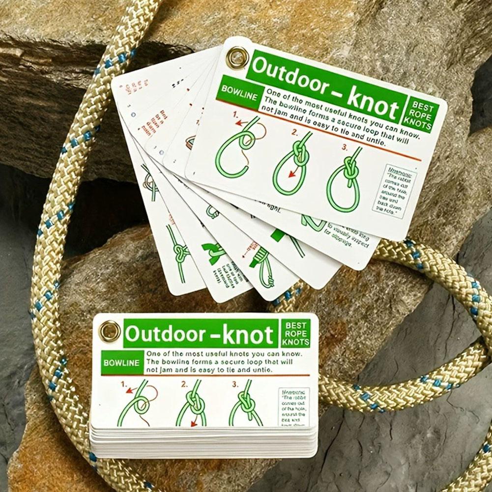 Outdoor Knots Pocket Guide Wat - Outdoor Adventure Guide 评论和价格