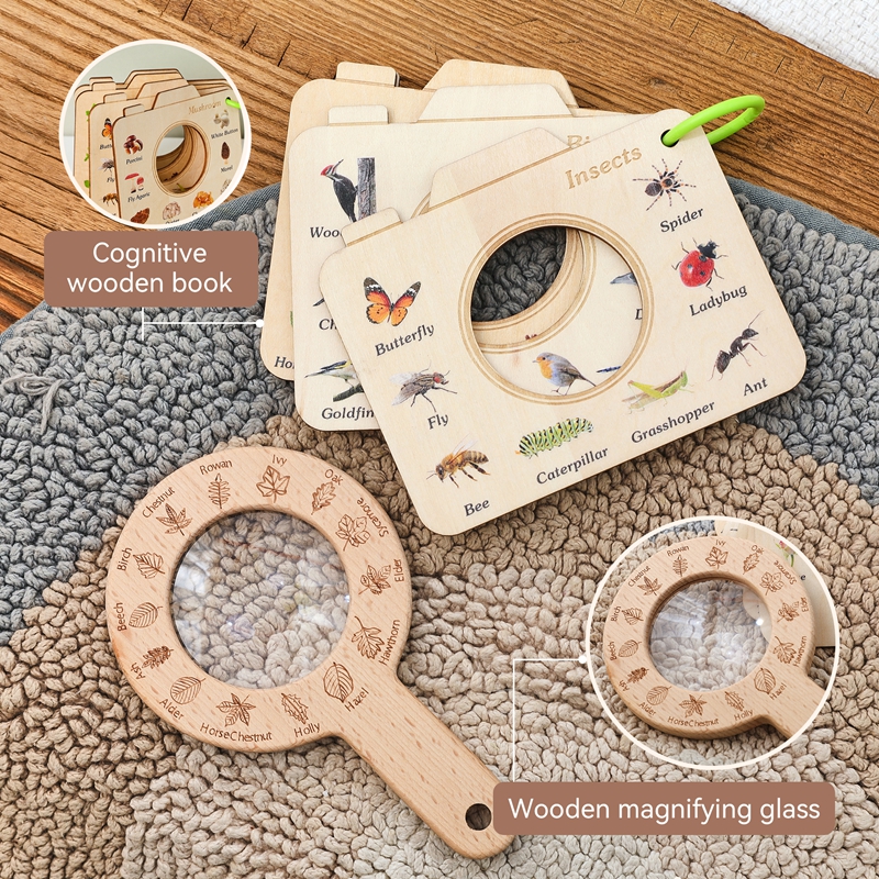 Wooden Magnifying Glass Outdoo - Outdoor Adventure Educator 评论和价格