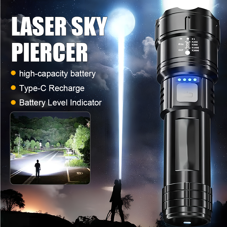 High Power P50 LED Flashlight  - Outdoor Adventure Trips 评论和价格