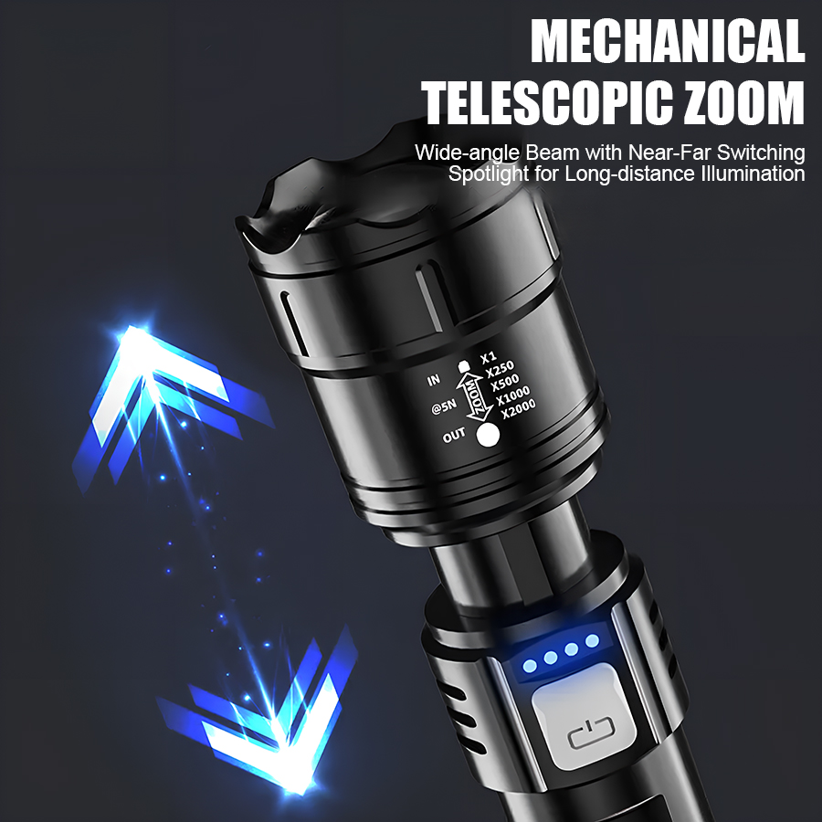 High Power P50 LED Flashlight  - Outdoor Adventure Trips 评论和价格