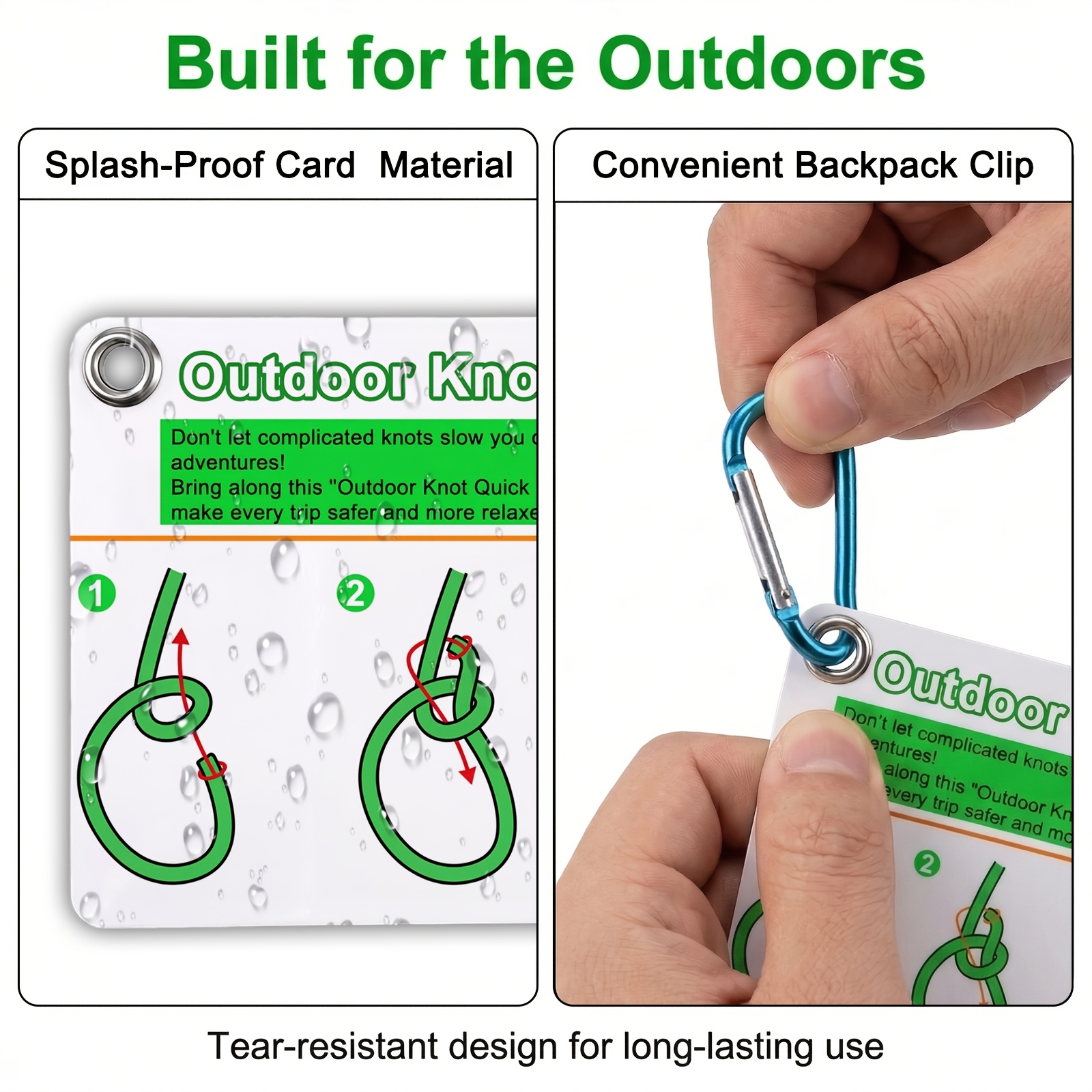 Outdoor Knots Pocket Guide Wat - Outdoor Adventure Guide 评论和价格