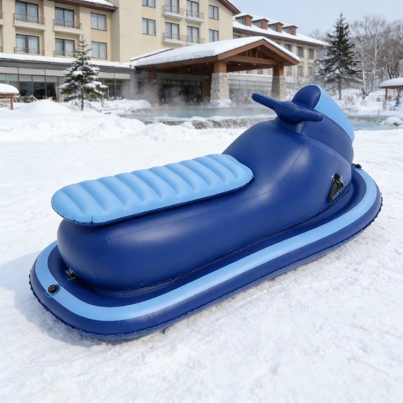 Heavy-duty inflatable snow tub - Outdoor Adventure Youtube 评论和价格