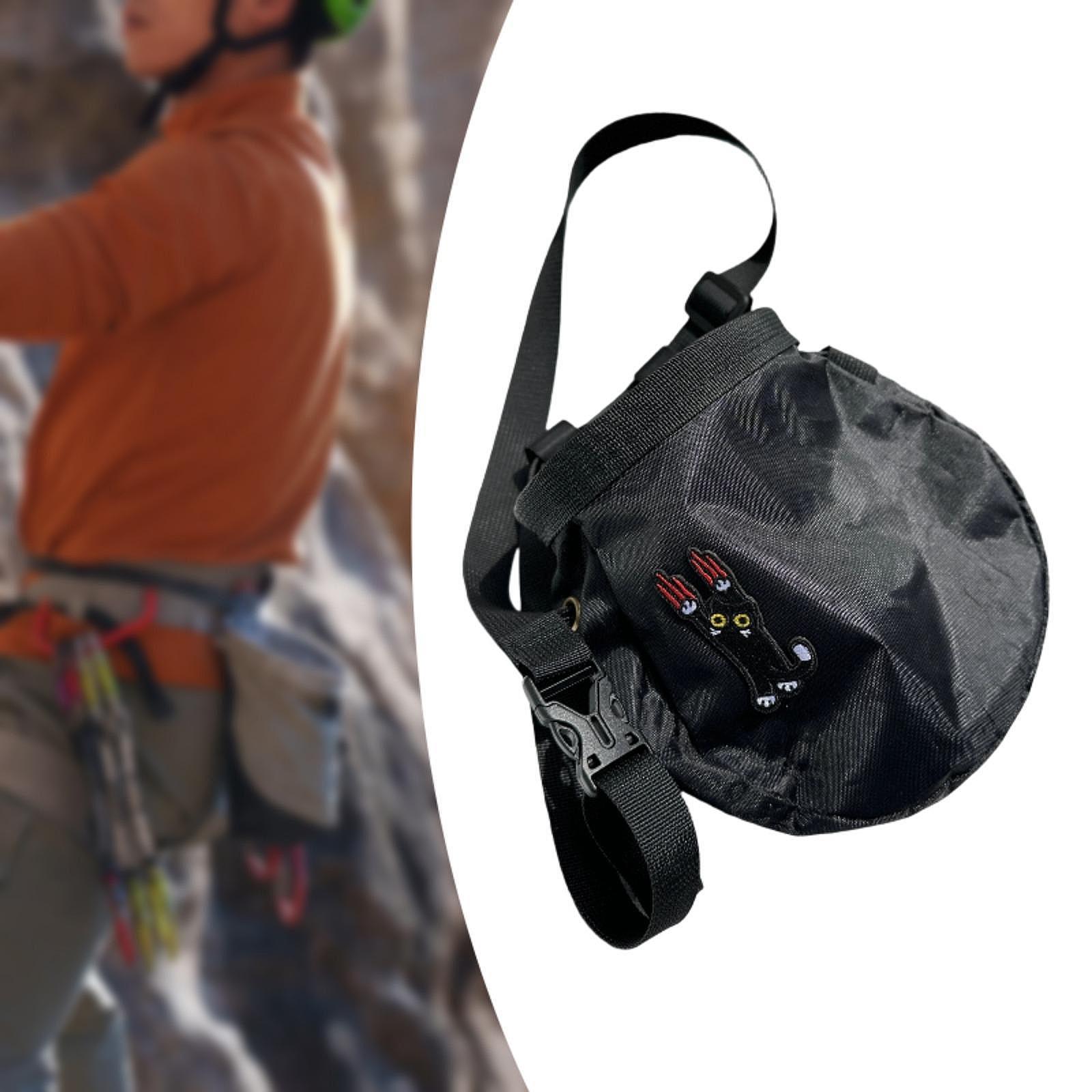 Drawstring Rock Climbing Chalk - Chalk Bag Bouldering 评论和价格