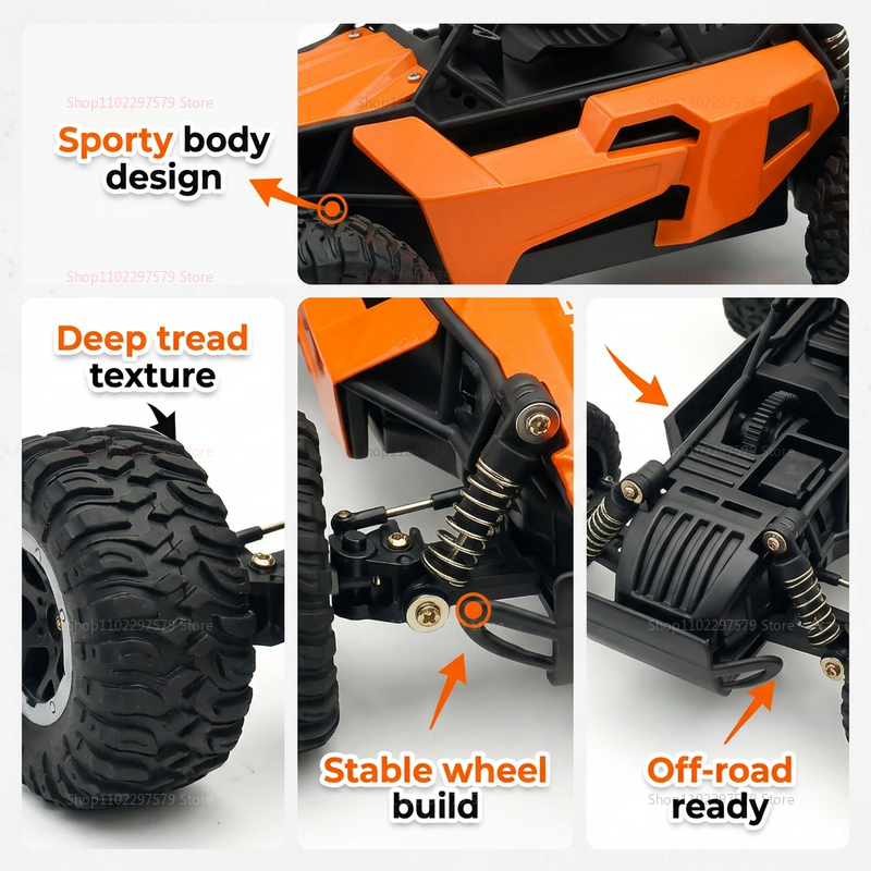 RC Monster Truck 1:16 Scale Re - Outdoor Adventure Experiences 评论和价格