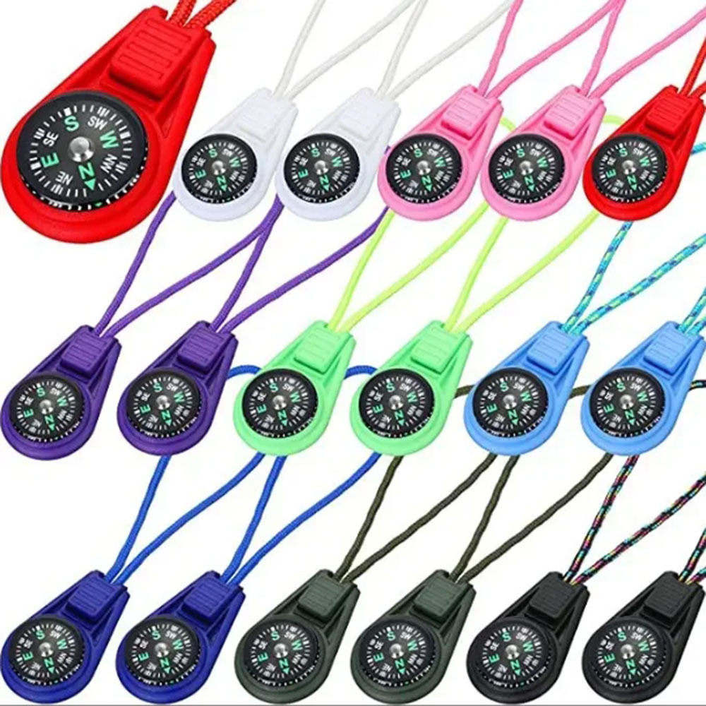 10Pcs Colorful Survival Keycha - Outdoor Adventure Guide 评论和价格