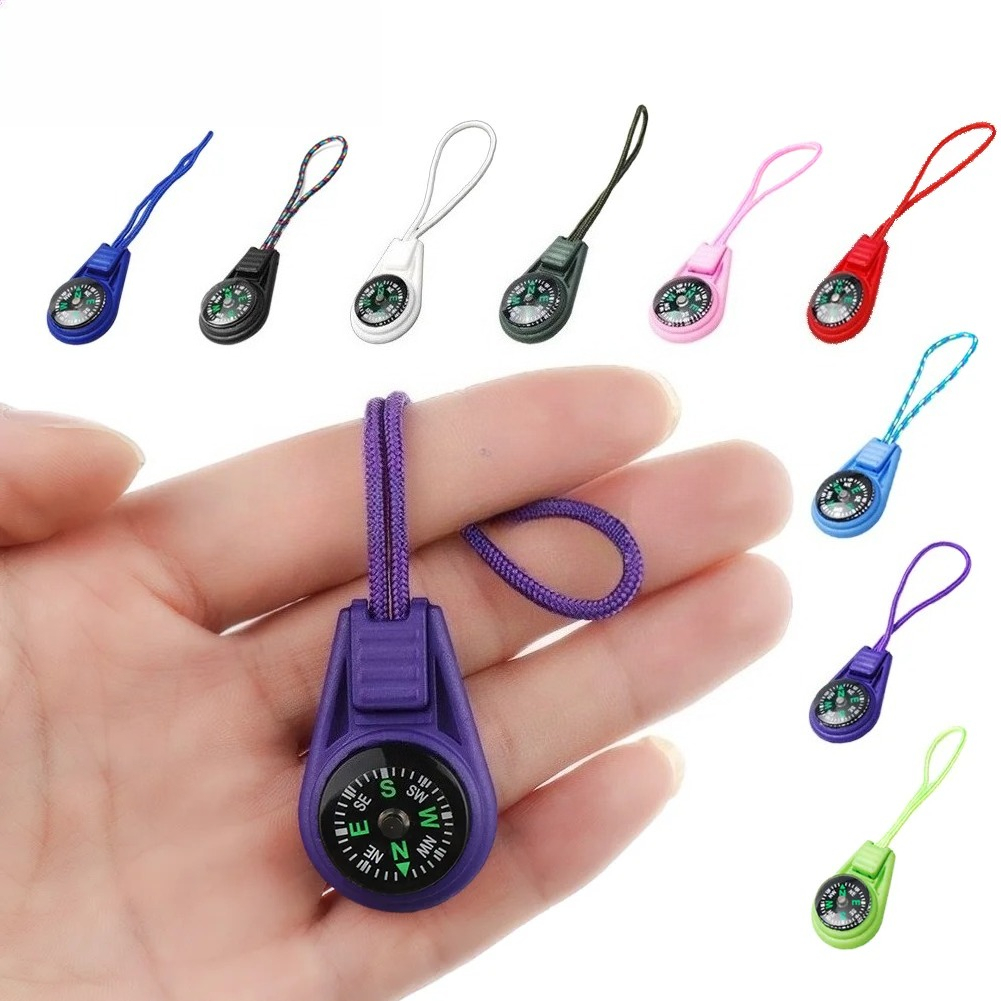 10Pcs Colorful Survival Keycha - Outdoor Adventure Guide 评论和价格