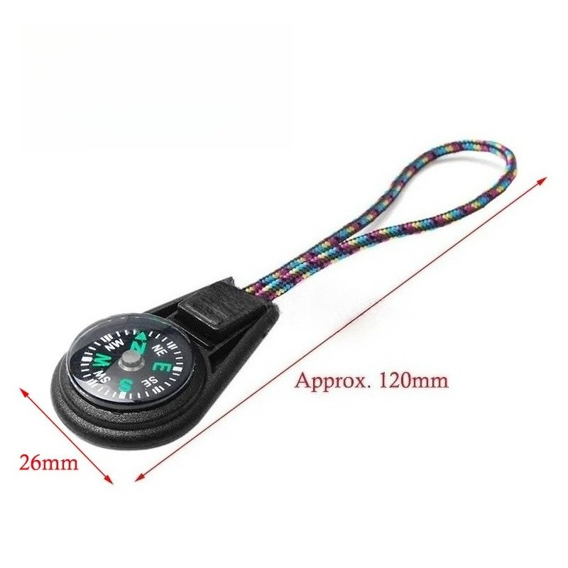 10Pcs Colorful Survival Keycha - Outdoor Adventure Guide 评论和价格