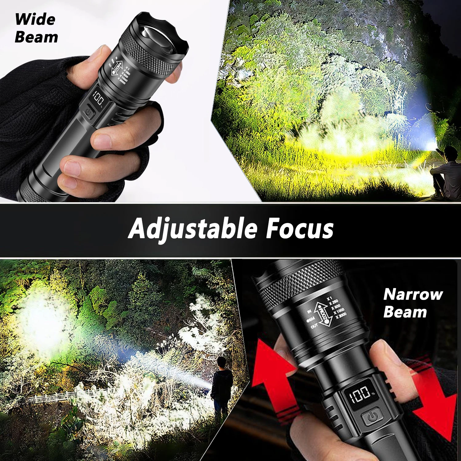 Ultra Bright LED Flashlight 20 - Outdoor Adventure Trips 评论和价格