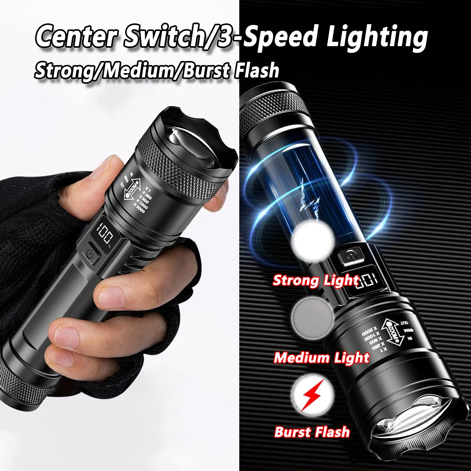 Ultra Bright LED Flashlight 20 - Outdoor Adventure Trips 评论和价格