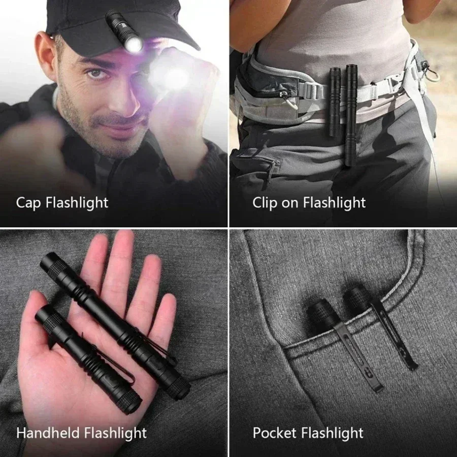1-4PCS Mini Portable LED Pen L - Outdoor Adventure Trips 评论和价格