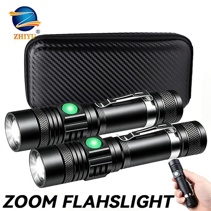 T6 LED Rechargeable Flashlight - Outdoor Adventure Trips 评论和价格