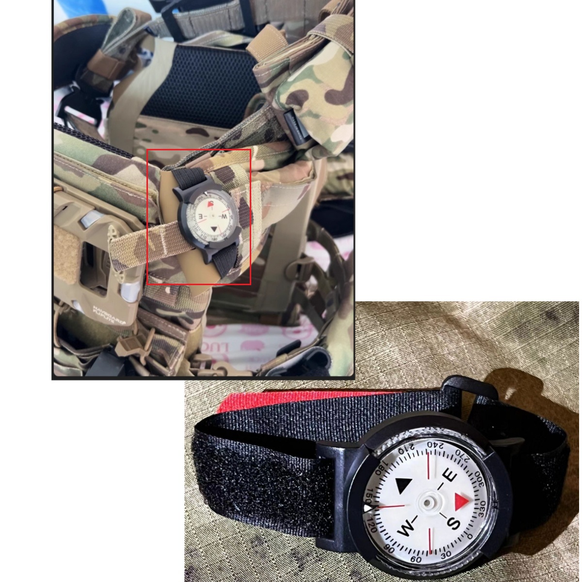 Hiking Camping Strap Compass M - Outdoor Adventure Guide 评论和价格