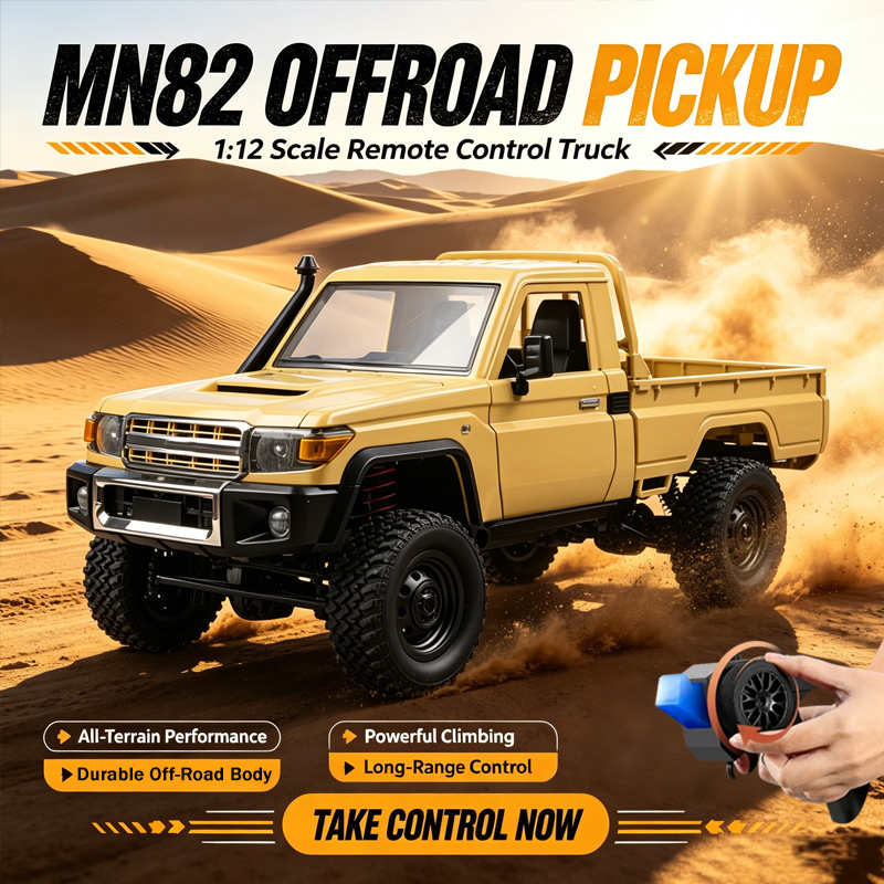 New MN82 1:12 RC Pickup Crawle - Outdoor Adventure Experiences 评论和价格